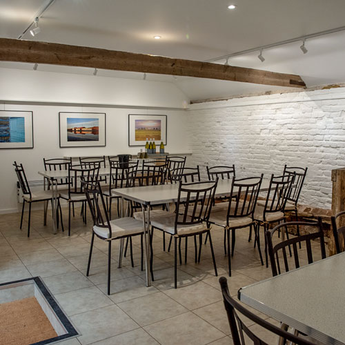 New tasting room and gallery